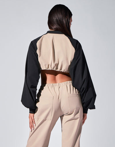 Pani Jacket [Beige & Black]