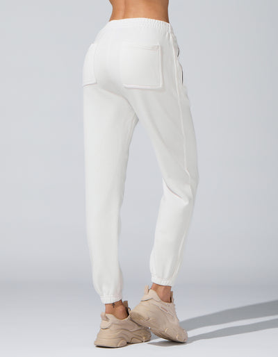 CRAWFORD SWEATPANTS [Stone White]