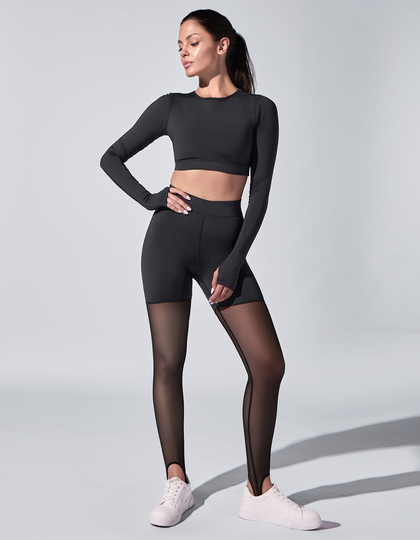 Duo Stirrup Legging [Black]